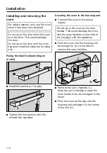 Preview for 116 page of Miele H 7570 BM Operating And Installation Instructions