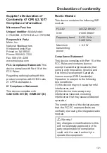 Preview for 121 page of Miele H 7570 BM Operating And Installation Instructions