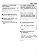 Предварительный просмотр 111 страницы Miele H 7780 BP2 Operating And Installation Instructions