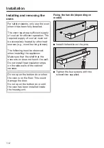 Предварительный просмотр 112 страницы Miele H 7780 BP2 Operating And Installation Instructions