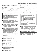 Preview for 37 page of Miele H 7840 BM Operating And Installation Instructions