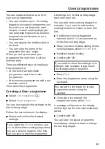 Preview for 89 page of Miele H 7840 BM Operating And Installation Instructions