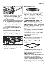 Предварительный просмотр 27 страницы Miele H 7880 BPX Operating And Installation Instructions