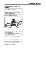 Preview for 87 page of Miele H2561B Operating And Installation Instructions