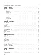 Preview for 2 page of Miele H395B Operating Instructions Manual