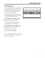 Preview for 11 page of Miele H395B Operating Instructions Manual