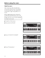 Preview for 20 page of Miele H395B Operating Instructions Manual