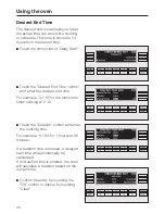 Preview for 26 page of Miele H395B Operating Instructions Manual