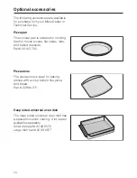 Preview for 70 page of Miele H395B Operating Instructions Manual