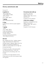 Preview for 41 page of Miele H6000BM Cookbook