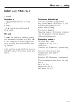 Preview for 111 page of Miele H6000BM Cookbook