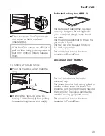 Предварительный просмотр 29 страницы Miele H6100B Operating And Installation Instructions