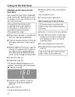 Preview for 32 page of Miele H6100BM Operating And Installation Instructions