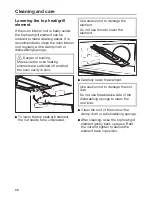 Preview for 98 page of Miele H6100BM Operating And Installation Instructions