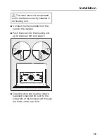 Preview for 109 page of Miele H6100BM Operating And Installation Instructions