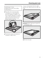 Предварительный просмотр 95 страницы Miele H6100BP Operating And Installation Instructions