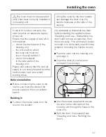 Предварительный просмотр 117 страницы Miele H6100BP Operating And Installation Instructions