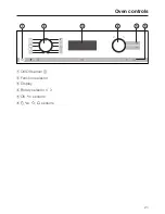 Предварительный просмотр 21 страницы Miele H6160B Operating And Installation Instructions