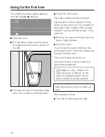 Предварительный просмотр 36 страницы Miele H6160B Operating And Installation Instructions