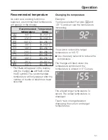 Предварительный просмотр 51 страницы Miele H6160B Operating And Installation Instructions