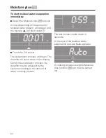 Предварительный просмотр 62 страницы Miele H6160B Operating And Installation Instructions