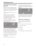 Предварительный просмотр 96 страницы Miele H6160B Operating And Installation Instructions