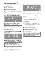 Предварительный просмотр 58 страницы Miele H6200BM(TB) Operating And Installation Instructions