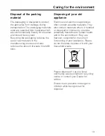 Preview for 19 page of Miele H6200BP Operating And Installation Instructions