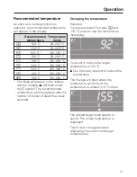 Preview for 51 page of Miele H6200BP Operating And Installation Instructions