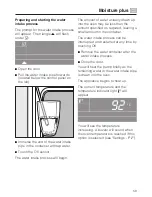 Preview for 59 page of Miele H6200BP Operating And Installation Instructions