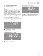 Preview for 63 page of Miele H6200BP Operating And Installation Instructions