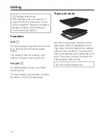 Preview for 76 page of Miele H6200BP Operating And Installation Instructions