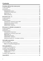 Preview for 4 page of Miele H6300BM Operating And Installation Instructions