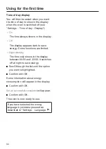 Preview for 34 page of Miele H6300BM Operating And Installation Instructions