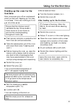 Preview for 35 page of Miele H6300BM Operating And Installation Instructions