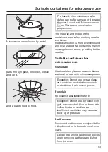 Preview for 53 page of Miele H6300BM Operating And Installation Instructions