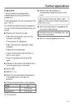 Preview for 111 page of Miele H6300BM Operating And Installation Instructions