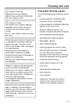 Preview for 117 page of Miele H6300BM Operating And Installation Instructions