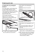 Preview for 120 page of Miele H6300BM Operating And Installation Instructions