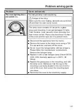 Preview for 125 page of Miele H6300BM Operating And Installation Instructions