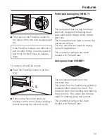 Предварительный просмотр 29 страницы Miele H6360BP Operating And Installation Instructions