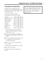 Preview for 53 page of Miele H6361BP Operating And Installation Instructions