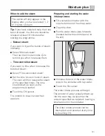 Preview for 61 page of Miele H6361BP Operating And Installation Instructions