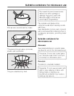 Предварительный просмотр 55 страницы Miele H6400BM Operating And Installation Instructions