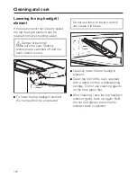 Предварительный просмотр 120 страницы Miele H6400BM Operating And Installation Instructions