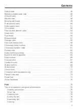 Preview for 3 page of Miele H6461 Recipe Book