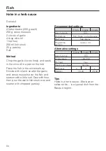 Preview for 84 page of Miele H6461 Recipe Book