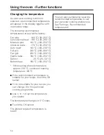 Предварительный просмотр 54 страницы Miele H6461B Operating And Installation Instructions