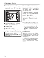 Предварительный просмотр 110 страницы Miele H6461B Operating And Installation Instructions