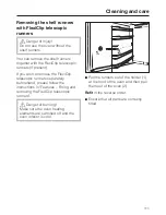 Preview for 111 page of Miele H6461BP Operating And Installation Instructions